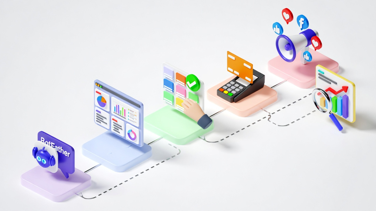 Step-by-step guide to launching a Telegram store: 7 steps from BotFather to analytics