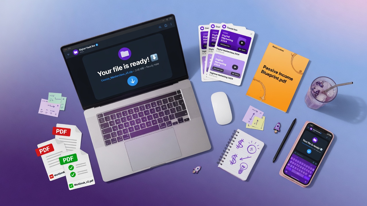 How to Sell Digital Products on Telegram: Courses, Files, Subscriptions