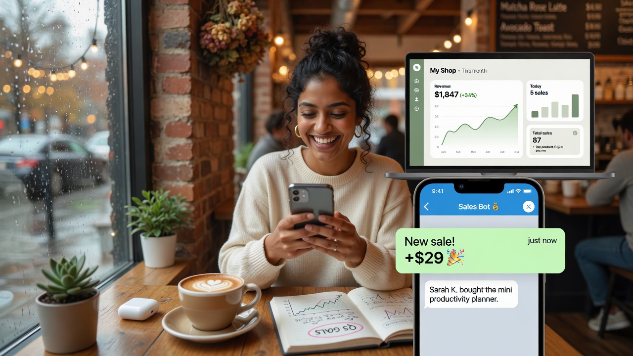 Types of digital products to sell on Telegram — courses, templates, e-books